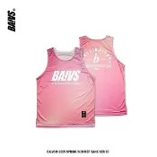 Baivs Jersey BJ251012 男 球參 球衣 漸層粉紫 單面開岔 背心 櫻花