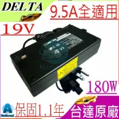 電池動力 微星 變壓器-MSI 充電器 19V 9.5A 180W GT60 GT70 GX780DX MS-1762 ADP-180EB D ADP-180NB BC GS43VR GS43 GS43V ADP-180MB 957-16F21P-104 0A001-00260000 04-266005910 04G266009420 04G266009430 90-NKTPW500T