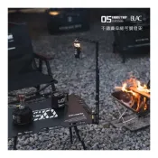 (店+)露營桌IGT桌伸縮可調燈架燈桿燈柱燈座【BLAC黑客】延伸露營燈、餐具、藍牙喇叭等配件吊掛功能 山趣ShineTrip