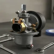 ✨免運19毫米化油器,適用於二行程50cc/60cc/80cc摩托自行車,引擎升級配件