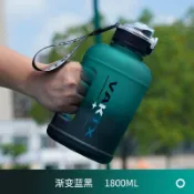 【台灣出貨】冰壩杯 搖搖杯 運動水杯 夏天水杯 高顏值塑料水杯噸噸桶大容量便攜戶外健身運動水壺車載噸噸壺