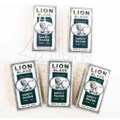 LION雙面刀片 10片入 獅王刀片 刮鬍刀片 理容 修眉 削髮 日本製 Alien玩文具