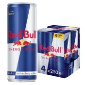 (店+)【Red Bull】紅牛能量飲料(250mlx4罐)