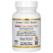 【iHerb】California Gold Nutrition, AstaCarotenoid 複合物素食軟膠囊，含葉黃素、番茄紅素、蝦青素和維生素 A，30 粒