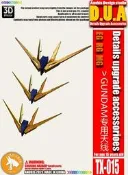 【Max模型小站】ANUBIS 阿努比斯 TX015 鋼彈細節改件 RG/EG/MG Nu Ver.Ka卡牛天線