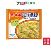 愛買線上購物 義美咖哩蔥抓餅480g【愛買冷凍】