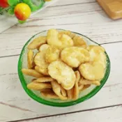 【食尚三味】去殼芥末味蠶豆片 250g/500g 蘭花豆 田豆酥 豆片 蠶豆酥片 蠶豆酥 蠶豆仁(頂級食尚)
