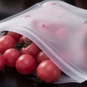 🎺好物精選🎺【食品專用】保鮮袋 果蔬菜收納袋 冰箱冷凍專用 食物密封袋 硅膠封裝袋 食品保鮮袋 耐用密封 持久保鮮