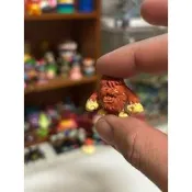 【尖尖碰碰】C67數碼寶貝 毛人獸 咖啡色版 Digimonデジモン 早期絕版收藏 盒玩 /玩具 公仔 扭蛋