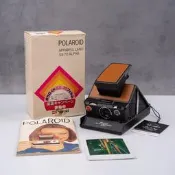 【奈美】1980.12.11寶麗來Polaroid SX70 ALPHA 箱說齊全 #壹次成像拍
