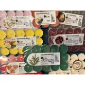 IKEA 芳香小蠟燭 、燭台、杯裝蠟燭 現貨👍（茉莉、冷杉、薑餅味、營火味、檸檬香茅味、莓果紫羅蘭味、香草味）、玻璃燭台