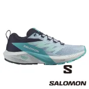 【SALOMON 法國】女SENSE RIDE 5 野跑鞋『羊絨藍/碳藍/藍』474589