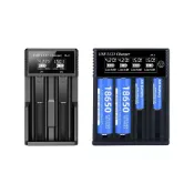 (店+)【逐露天下】多功能液晶鋰電池充電器 雙槽 四槽 多槽充電器 18650充電器 LCD顯示 多重保護