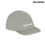 【Salomon 索羅門】LOGO 5 PANEL 棒球帽 岩灰色