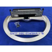 SONY 新力 KDL-55W800A 銀色 腳架 腳座 底座 附螺絲 電視腳架 電視腳座 電視底座 拆機良品