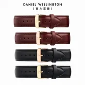 【Daniel Wellington】Tapered 21mm 真皮錶帶 (多色可選)