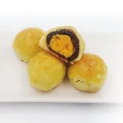 【格麥蛋糕】超人氣菠蘿蛋黃酥手提禮盒/10入*2盒(下午茶點/辦公室團購/人氣美食/點心/手工餅乾)_年菜 年節 