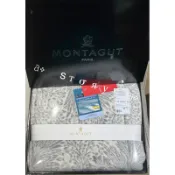 ｛開立發票｝a༶  ѕтσяу  m༶ MONTAGUT 夢特嬌  法蘭絨 毛毯 灰鳳尾花法蘭絨單層毯