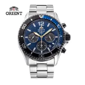 ORIENT 東方錶 Quartz Sports系列 太陽能跑馬計時腕錶 全球限量款 藍色 RA-TX0208L