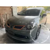 NISSAN TIIDA NEW STYLE T款水箱罩空力套件06-08