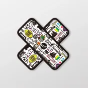 (店+)OK蹦/白/車貼、軟磁 SunBrother孫氏兄弟 3M 反光貼紙 防水貼紙 車貼貼紙 軟性磁貼