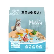 【町町】Mobby 莫比 L25羊肉+米(成犬) 1.5kg/3kg/7.5kg