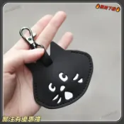 免運👑NYA驚訝貓個性創意鑰匙包卡套可愛收納零錢包吊飾撞色鑰匙扣少女ins 5/25y