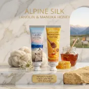 紐西蘭直購Alpine Silk lanolin hand cream30ml綿羊油麥盧卡蜂蜜護手霜綿羊霜