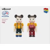 ArtLife @ MEDICOM 2018 BE@RBRICK 100% 不二家 PEKO 復古版 牛奶妹 奶弟