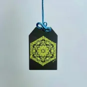 Metatrons Cube 平安御守/護身符 (月光神聖幾何四面體)