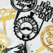 歐培拉 母親節 父親節 大插卡 插牌 生日 插卡 蛋糕 大插牌 福字 聖誕節 壓克力 父親節 聖誕節 快樂 甜品 烘焙 插件 裝飾 批發