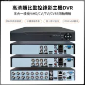 ♞五合一模擬/AHD/CVI/TVI/CVBS模擬監控錄像機DVR 4路/8路/16路攝像頭主機200萬/500萬錄像主