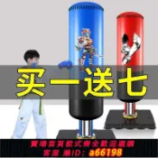 豪旭國際貿易企業社 【台灣公司 可開發票】兒童拳擊沙袋家用健身器材散打跆拳道訓練成人不倒翁立式沙包袋