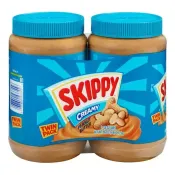 【Costco好市多】Skippy柔滑花生醬 1.36公斤 X 2入 Skippy Creamy Peanut Butter 1.36 kg X 2-Count