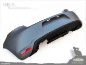 [北美惡兔-福斯 Polo 6R GTI 後包 ] VW 後下巴 後保險桿 1.4 6C 二件式 PP材質 後保桿
