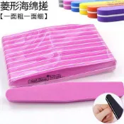 台灣出貨💅美甲指甲銼 指甲打磨條 海綿搓條 甲面拋光條 雙面磨甲條 修指甲形狀 美甲打磨工具 美甲店拋光搓條
