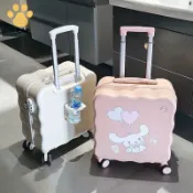 威勝購物 特價出登機箱行李箱拉桿箱新款兒童行李箱女小型輕便18登機密碼拉桿箱可坐騎旅行箱可愛學生廠家現貨5y8