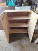 IKEA IVAR 收納櫃 松木 80x30x83公分 實木雙門收納櫃 壁櫃 書櫃 鞋櫃 邊櫃 櫥櫃 置物櫃 儲物櫃 1