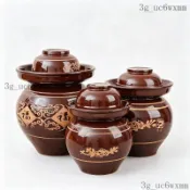 泡菜壇子 泡菜罐 泡菜甕子 泡菜罈 泡菜甕 醃菜罈 四川正宗泡菜罈子加厚家用土陶老式壇醃菜酸菜蘿蔔密封陶瓷鹹菜罐