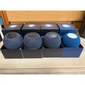 蘋果 HomePod mini 喇叭 音箱 盒裝完整 智能 藍色 音響 二手 太空灰 語音助理 Apple 多媒體 總管
