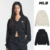 MLB 男女款 拉鍊連帽外套 洋基/紅襪隊 (3ATRB0144-兩款任選)【官方旗艦店】