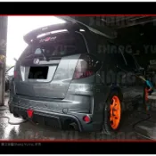 本田 HONDA FIT 後保桿 後大包 空力套件 08 09 10 11 12 13 2代 2.5代