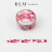 【莫莫日貨】全新 日本原裝進口 BGM 四季之色系列 紙膠帶 和紙膠帶 - 杜鵑花 躑躅 (整捲) SPS009