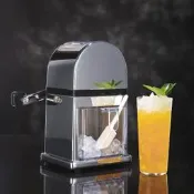【可開發票】酒吧傳奇 不鏽鋼手搖刨冰機 手動刨冰機顆粒冰刨冰機家用小型商用