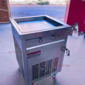 厚切炒酸奶機商用插電款單雙鍋炒冰淇淋卷擺攤沙冰機全自動炒冰機詢問運費~