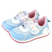 【HELLO KITTY】CINNAMOROLL 大耳狗 童鞋 輕量 發光童鞋 電燈鞋 兒童鞋 中童 女童 沾黏帶(水藍)