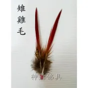 雉雞毛 羽毛 三太子 中壇元帥 各尺寸皆有