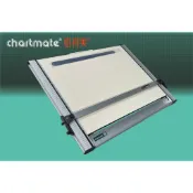 chartmate 恰得美 製圖板 // 334DM軌道重錘平行儀 A2 雙提放架製圖板  4種傾斜角度