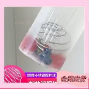 台出好物！運動塑料水杯女ins學生小衆搖搖杯食品級蛋白粉奶昔杯健身杯子 随行杯