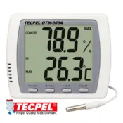 TECPEL 泰菱 》DTM-303A 室內外二用大型顯示溫濕度計/溫溼度計/溫度計+校正報告